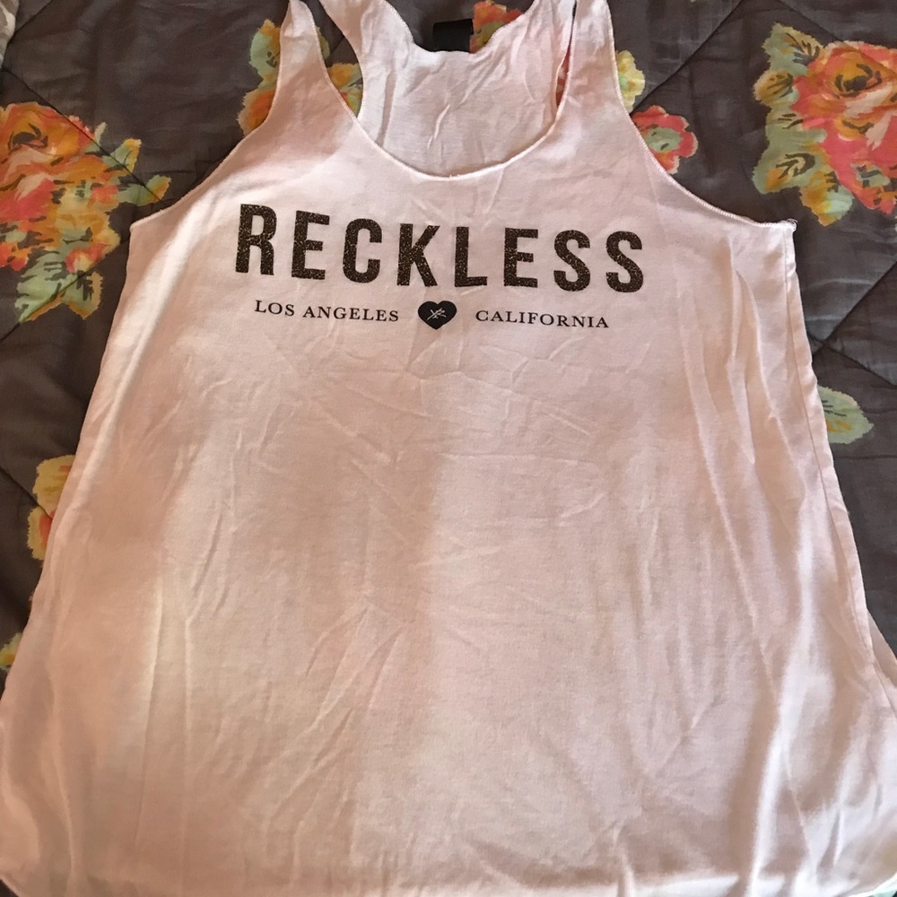 Cheetah reckless tank top